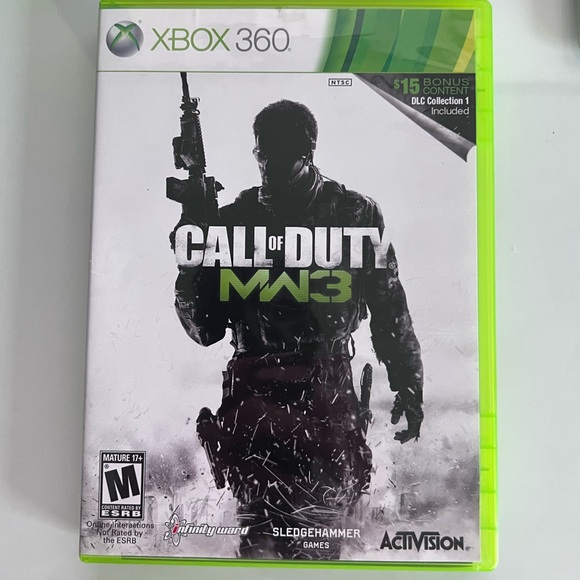 Xbox Other - Call of Duty: MW3 for Xbox 360 - Green Case